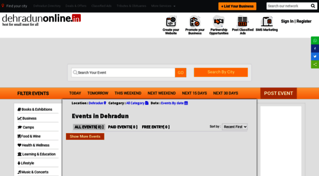 events.dehradunonline.in