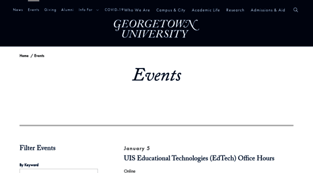 events.georgetown.edu