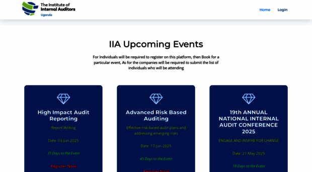 events.iiauganda.org