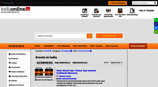 events.indiaonline.in