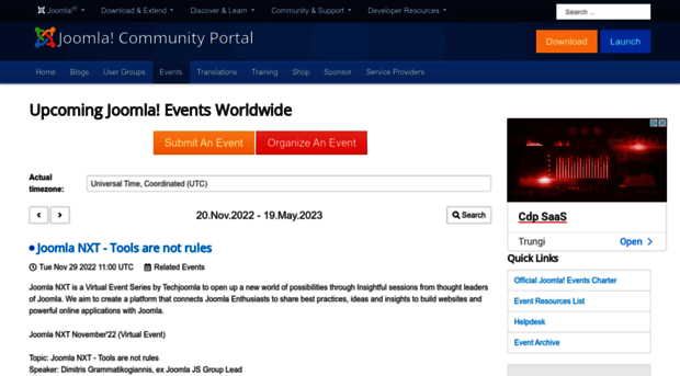 events.joomla.org