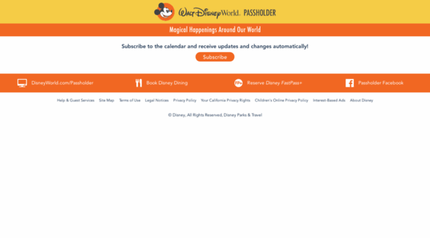 events.mydisneyresorts.com