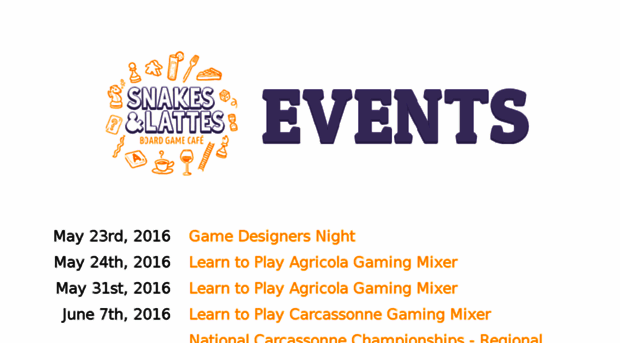 events.snakesandlattes.com