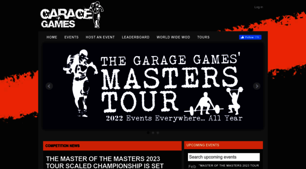 events.thegaragegames.com