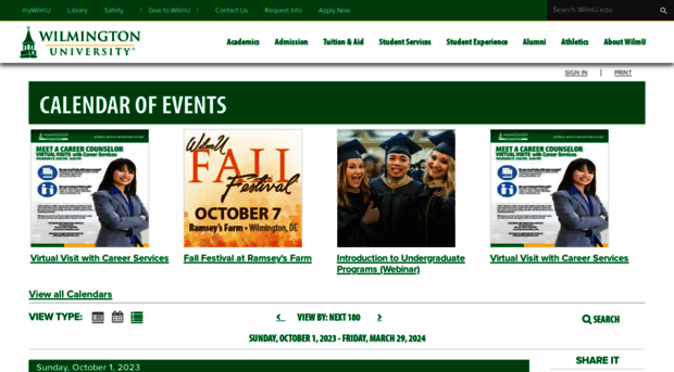 events.wilmu.edu