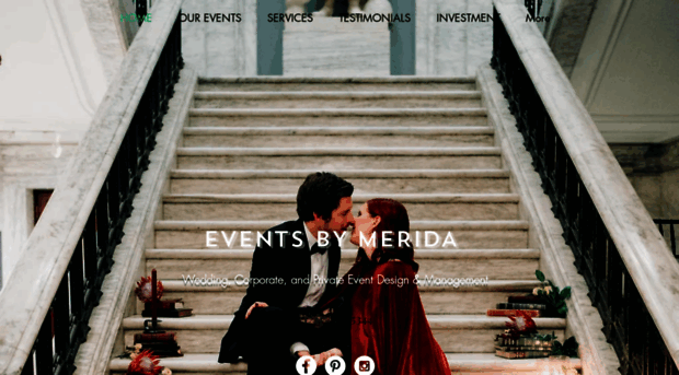 eventsbymerida.com