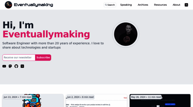 eventuallymaking.io