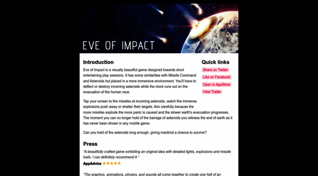 eveofimpact.com