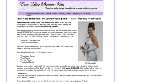 everafterbridalveils.com