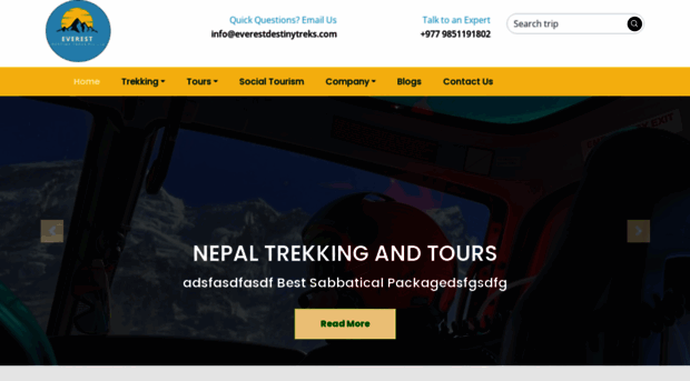 everestdestinytreks.com