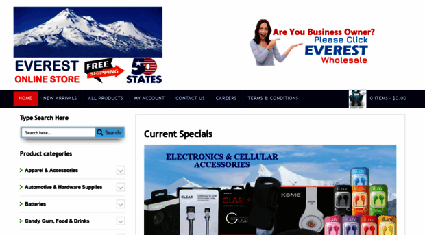 everestwholesales.com