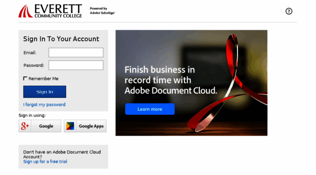 everettcc.echosign.com