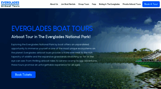 evergladesairboattours.com