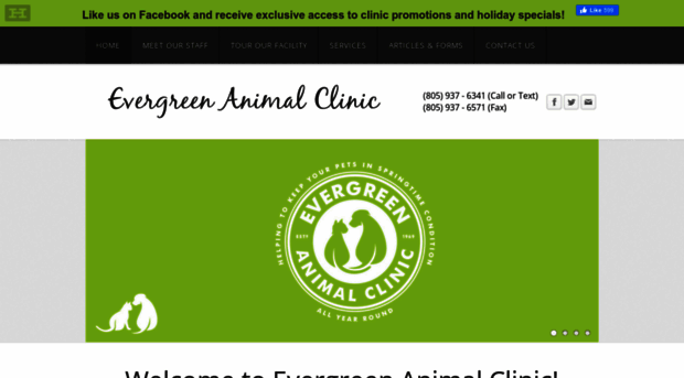 evergreenanimalclinic.com