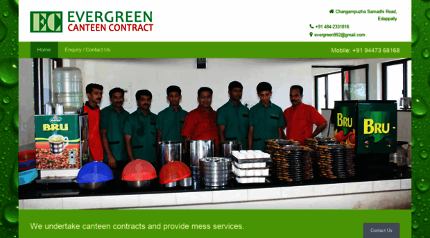 evergreencaterers.com