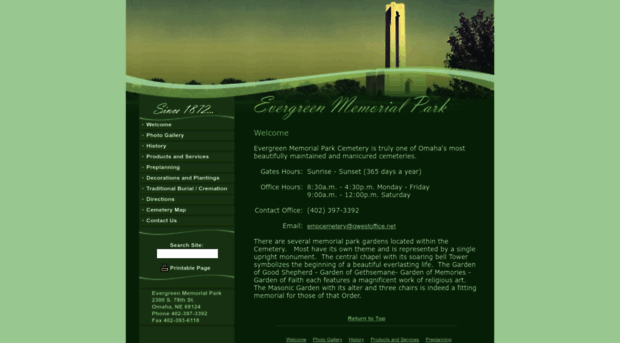 evergreencemeteryomaha.com