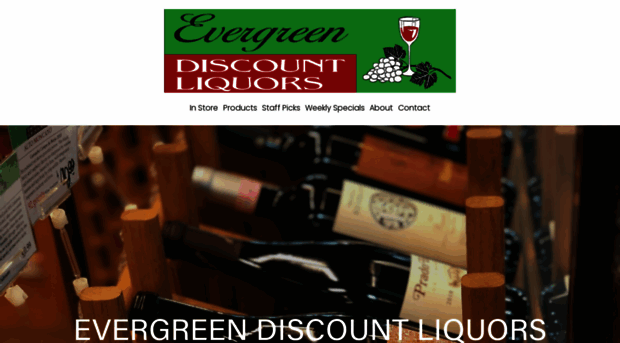 evergreendiscountliquors.com