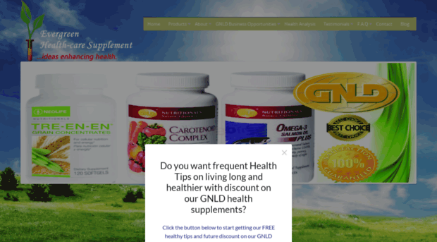 evergreenhealthcaresupplements.com