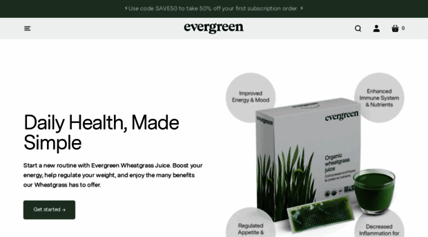 evergreenjuices.com