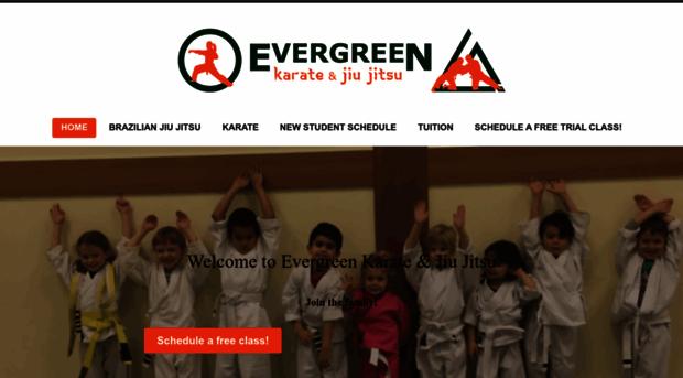 evergreenkarate.com