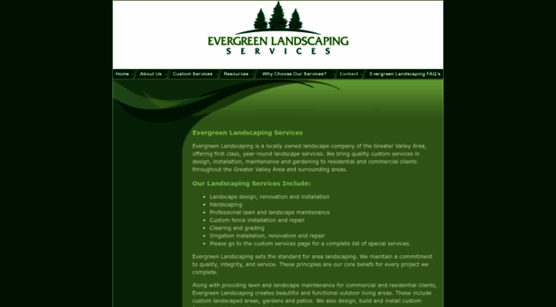 evergreenlandscaping.biz