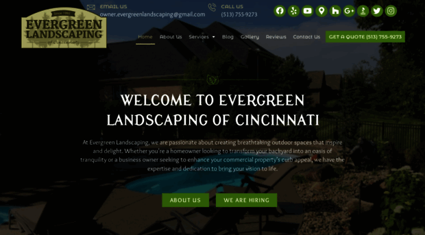 evergreenlandscapingofcincinnati.com