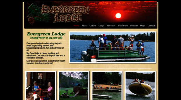 evergreenlodgemn.com