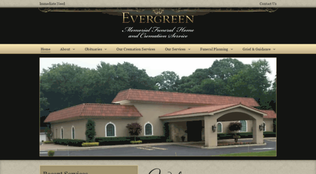 evergreenmemorialfuneralhome.com