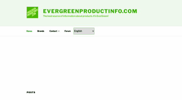 evergreenproductinfo.com