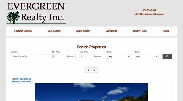 evergreenrealtyinc.com