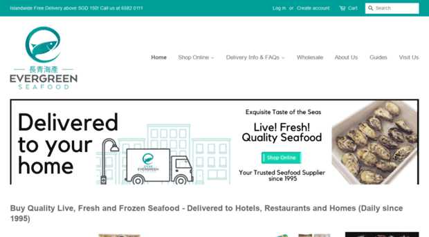 evergreenseafood.com.sg