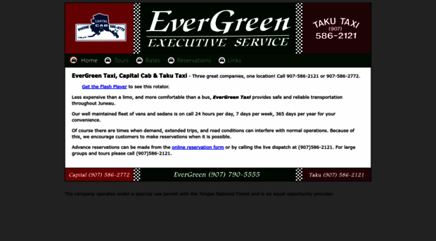 evergreentaxi.com