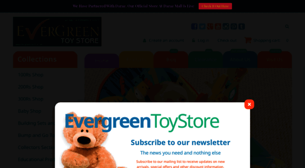 evergreentoystore.com