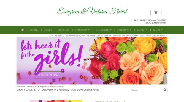 evergreenvictoriafloral.com