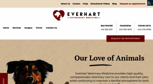 everhartvet.com