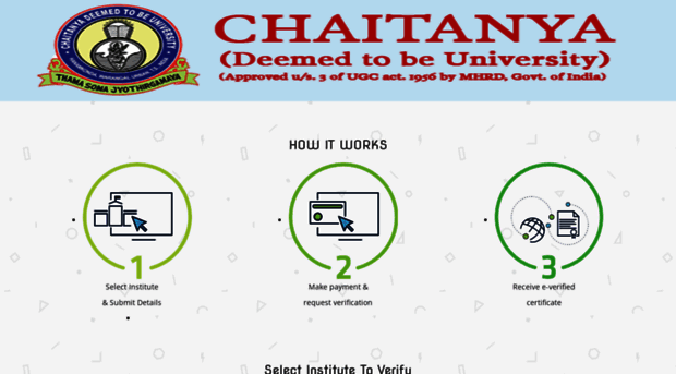 everify.chaitanya.edu.in