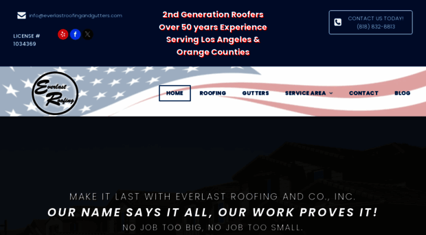 everlastroofingandgutters.com