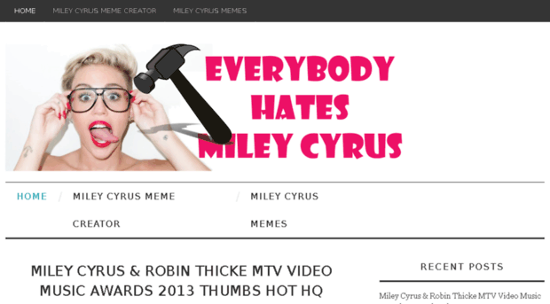 everybodyhatesmileycyrus.com