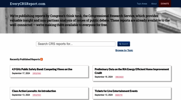 everycrsreport.com