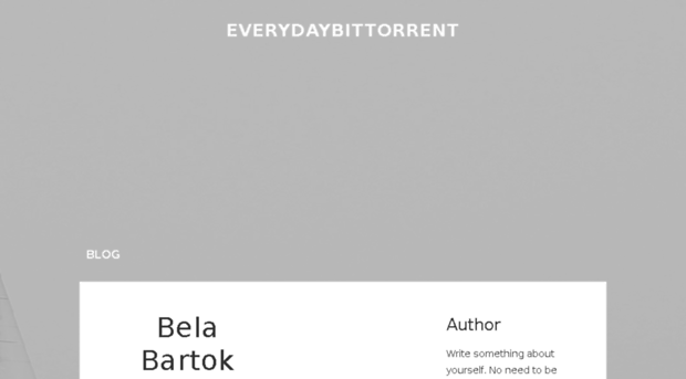 everydaybittorrent.weebly.com