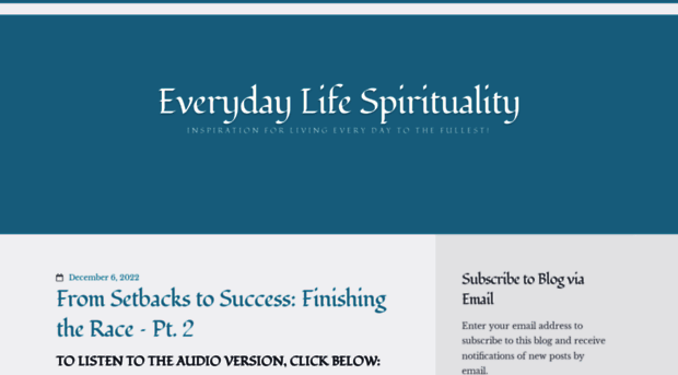 everydaylifespirituality.com