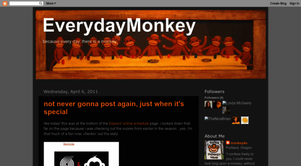 everydaymonkey.blogspot.com