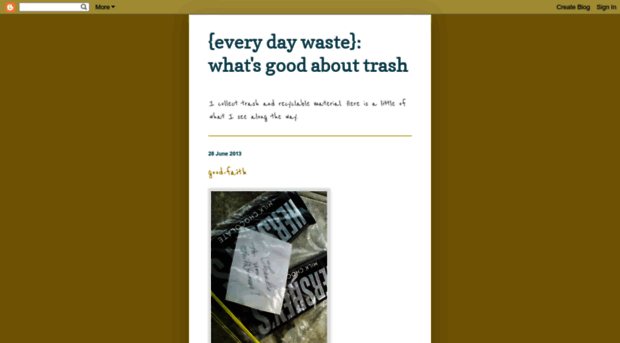 everydaywaste.blogspot.com