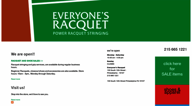 everyonesracquet.com