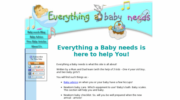 everything-a-baby-needs.com