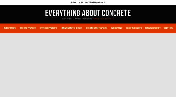 everything-about-concrete.com