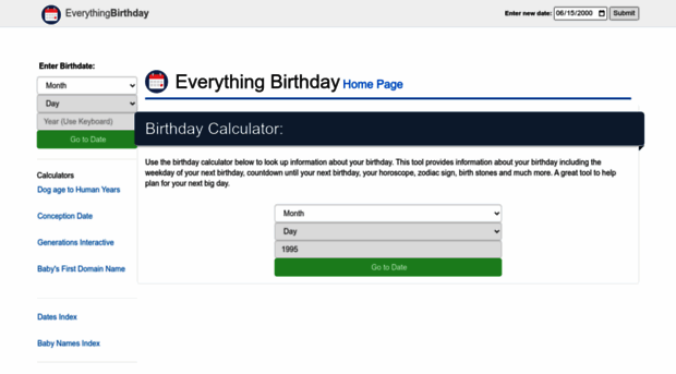 everything-birthday.com