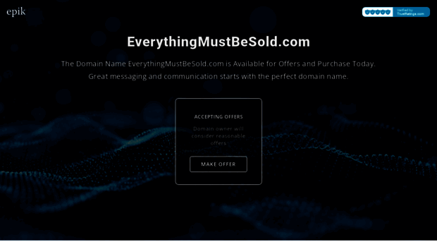 everythingmustbesold.com