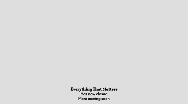 everythingthatmatters.com