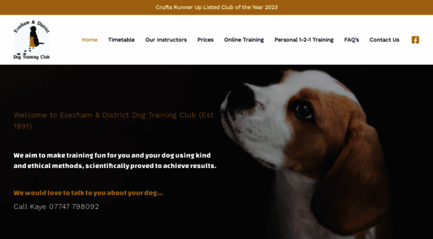 eveshamdogtraining.co.uk